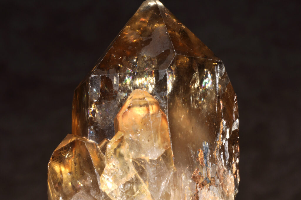 cristaux de citrine (mali)